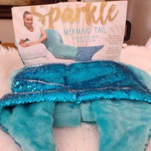 🆕🆕🆕 Sparkle Mermaid Tail / Aqua Blue